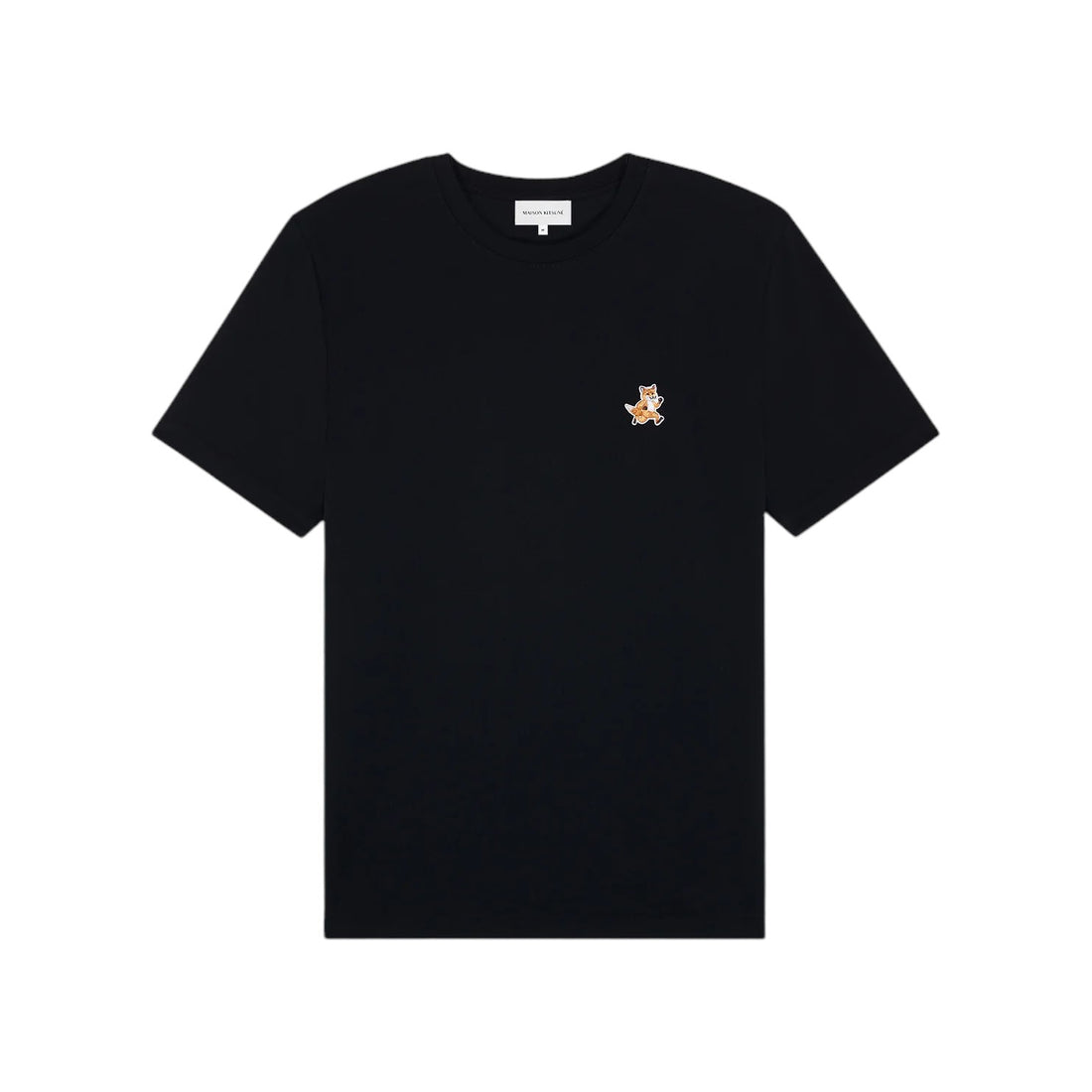 [MAISON KITSUNE]SPEEDY FOX PATCH COMFORT TEE-SHIRT/BLACK(MM00125KJ0008)