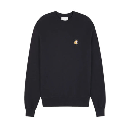 [MAISON KITSUNE]SPEEDY FOX PATCH COMFORT SWEATSHIRT/BLACK(MM00313KM0307)