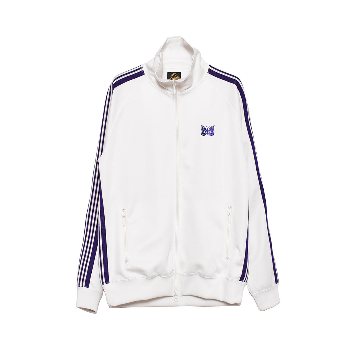 [NEEDLES]Track Jacket - Poly Smooth/WHITE(MR284) – R&Co.