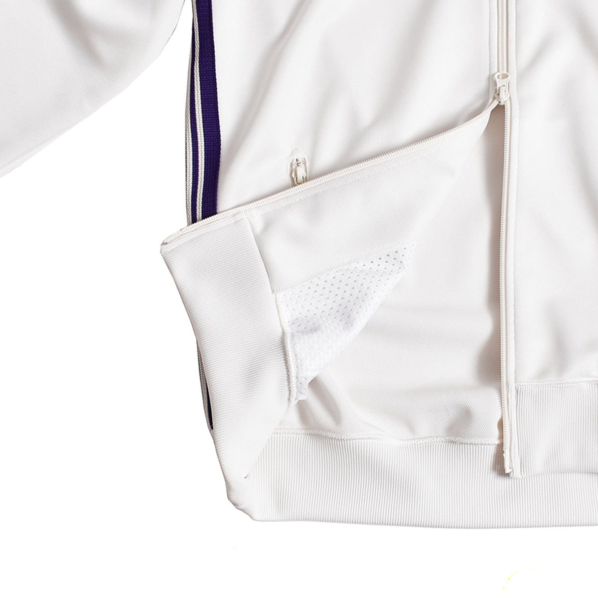 NEEDLES]Track Jacket - Poly Smooth/WHITE(MR284) – R&Co.