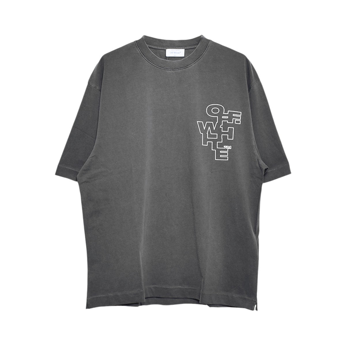 Off-White]OUTLINE ARROW SKATE S/S TEE/BLACK/WHITE(OMAF24-RTW0013) – R&Co.