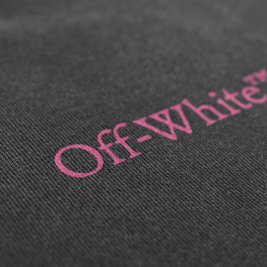 [Off-White]PINK BACCHUS WIDE L/S TEE/BLACK/PINK(OMAF24-RTW0072)