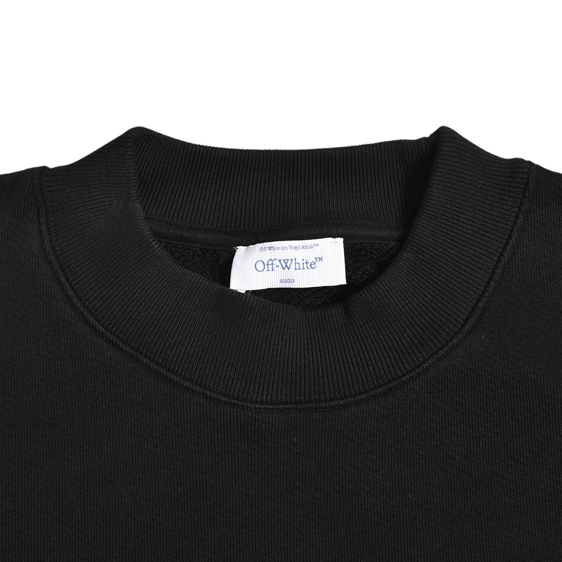 [Off-White]WINDY ARROW SKATE CREWNECK/BLACK/WHITE(OMBF24-RTW0084)