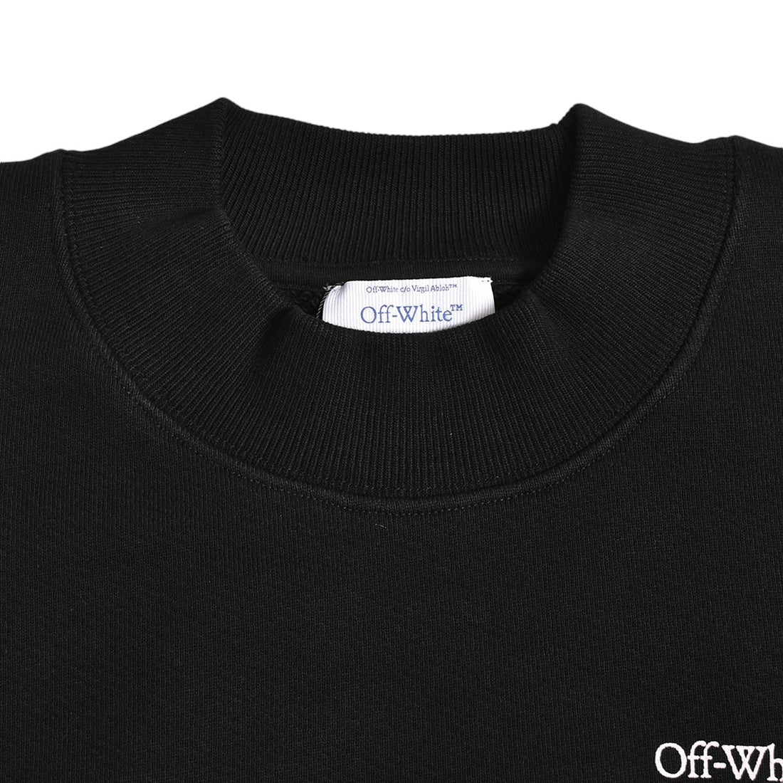 [Off-White]VANISH ARROW OVER CREWNECK/BLACK(OMBF24-RTW0100)