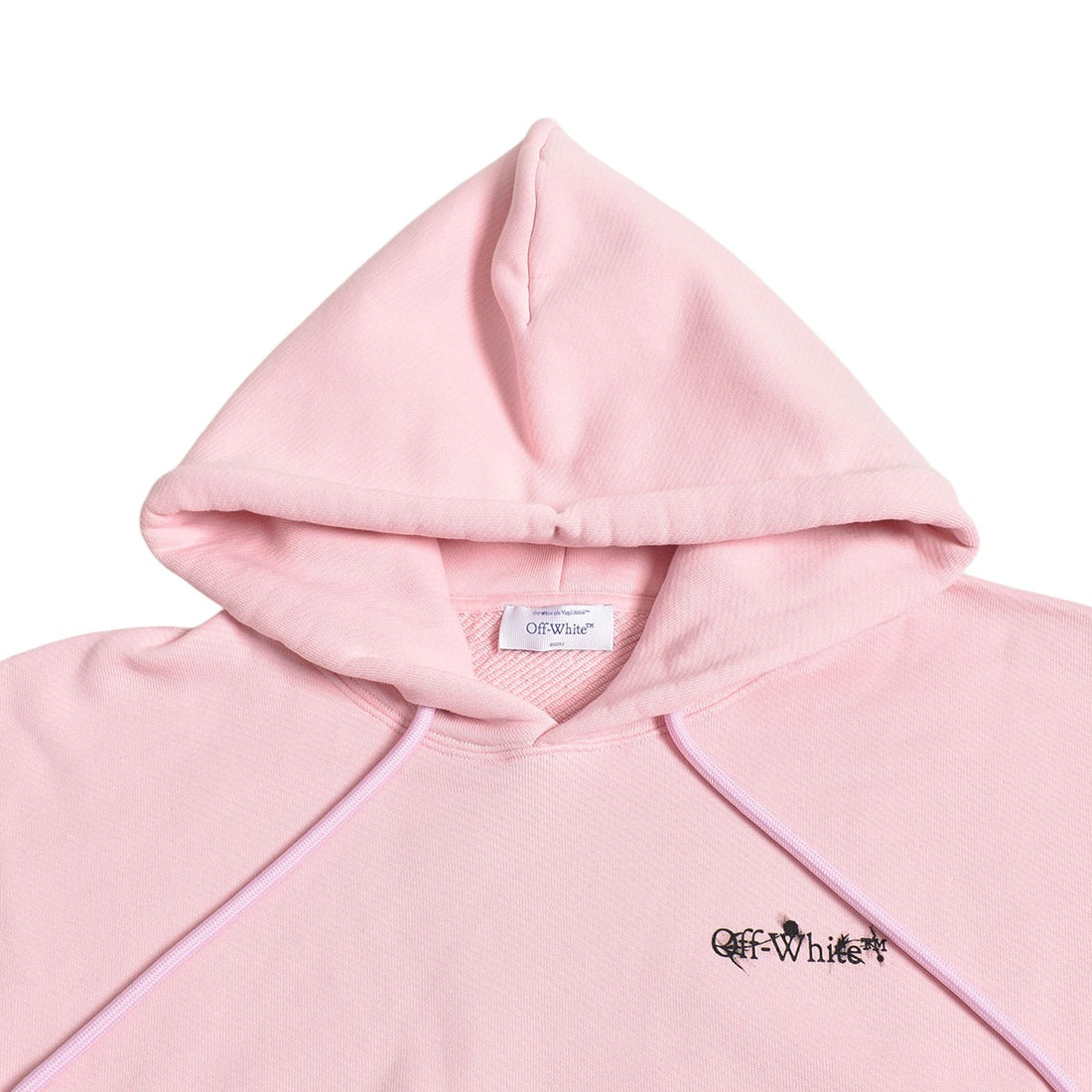 [Off-White]FLOWER ARROW OVER CRFEWNECK/PINK(OMBF24-RTW0112)