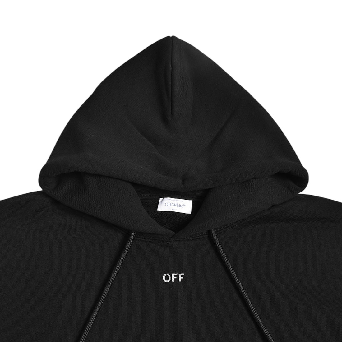 [Off-White]DRAGON ARRROW SKATE HOODIE/BLACK/WHITE(OMBF24-RTW0116)