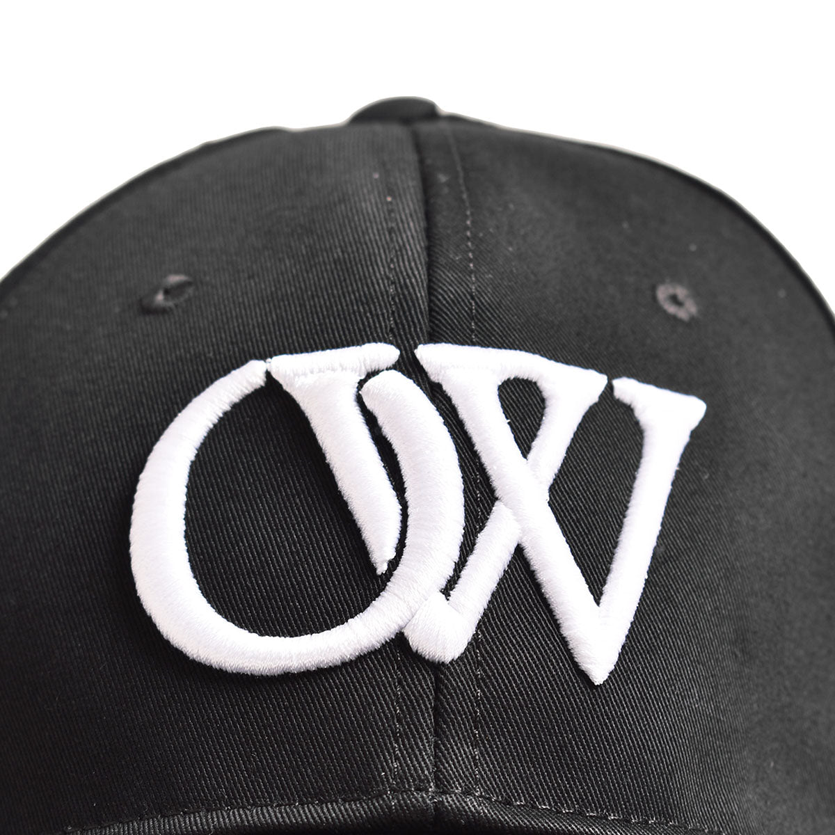 Off-White]OW DRILL BASEBALL CAP/BLACK/WHITE(OMLE23-RTW0785) – R&Co.