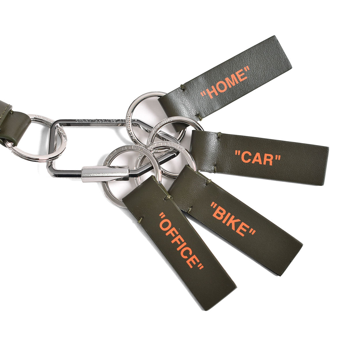 Off-White]QUOTE KEY RING MULTI/MILITARY(OMZS23-SLG0245) – R&Co.