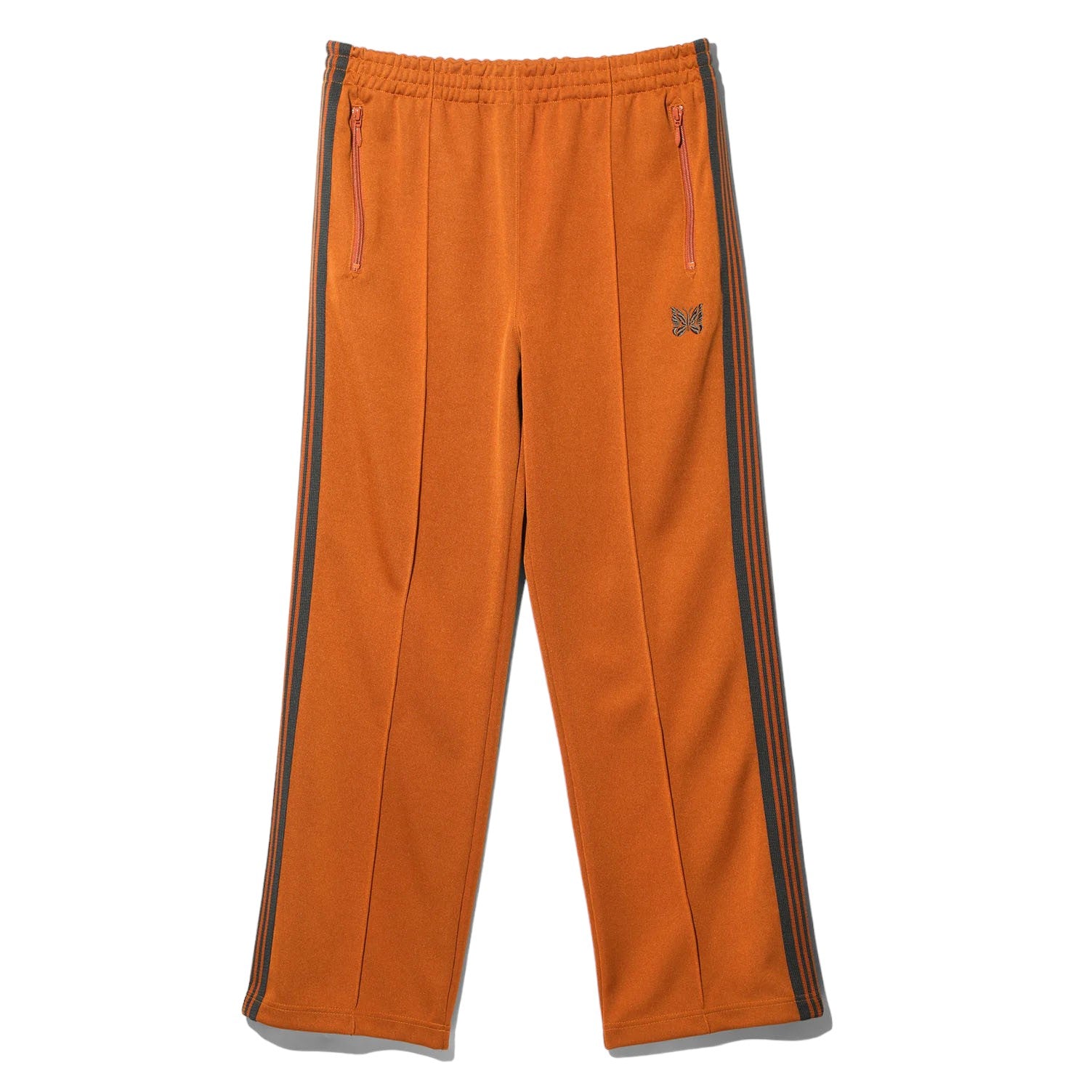 [NEEDLES]Track Pant - Poly Smooth/ORANGE(OT228)