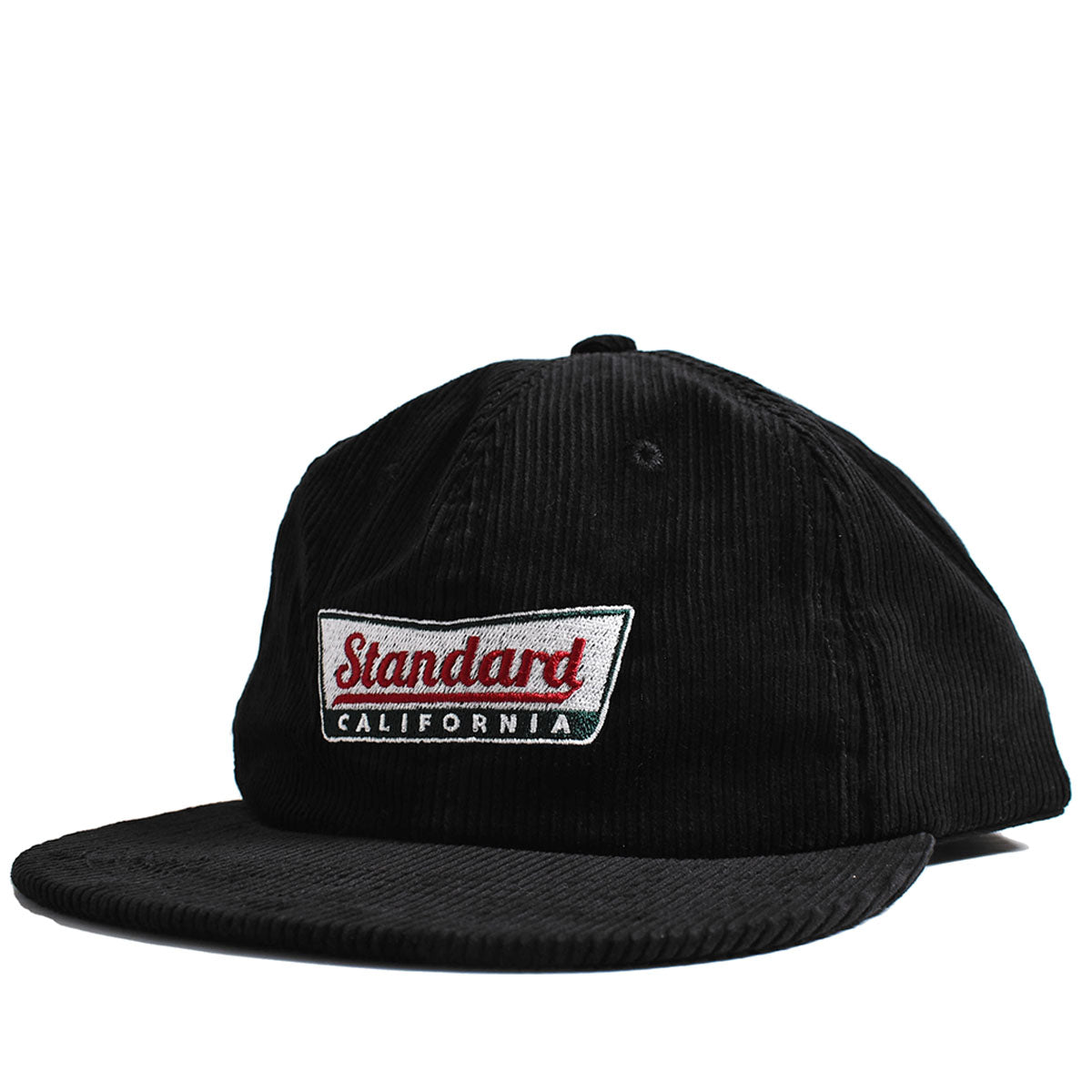 [STANDARD CALIFORNIA]SD Corduroy Logo Cap/BLACK(OTCAA070)