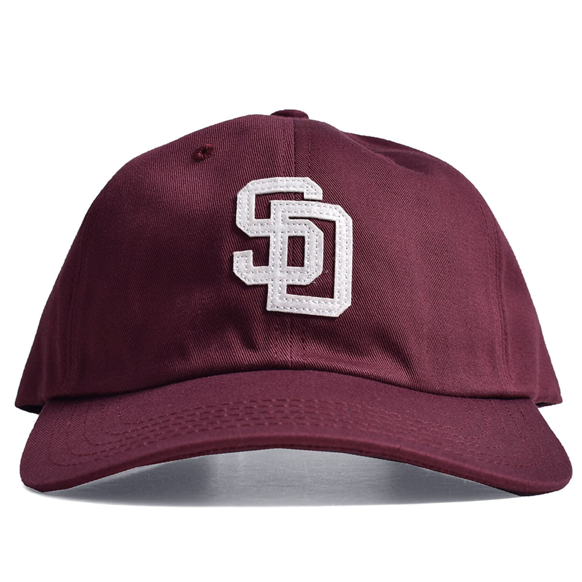 STANDARD CALIFORNIA]SD Baseball Logo Cap/BURGUNDY(OTCAB070
