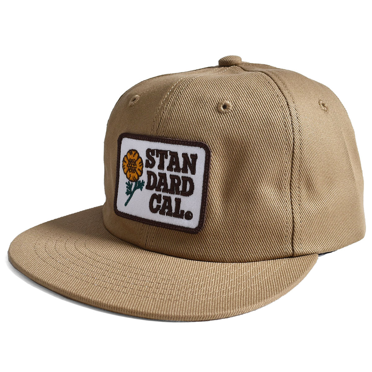 STANDARD CALIFORNIA]SD Poppy Logo Patch Twill Cap/BEIGE(OTCOY070