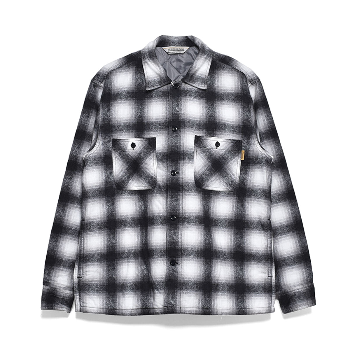 STANDARD CALIFORNIA]SD Quilted Print Flannel Check Shirt Jacket