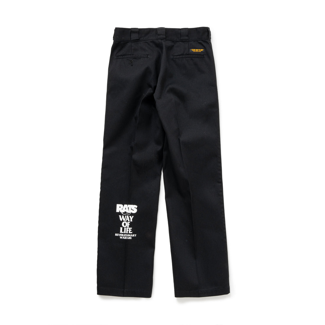 [RATS]T/C WORK PANTS PRINT/BLACK