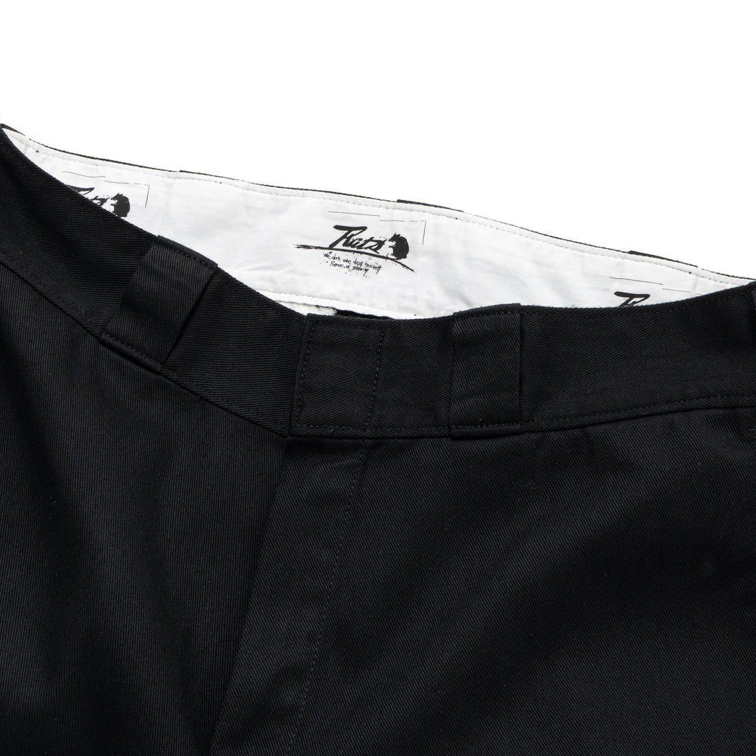 [RATS]T/C WORK PANTS PRINT/BLACK