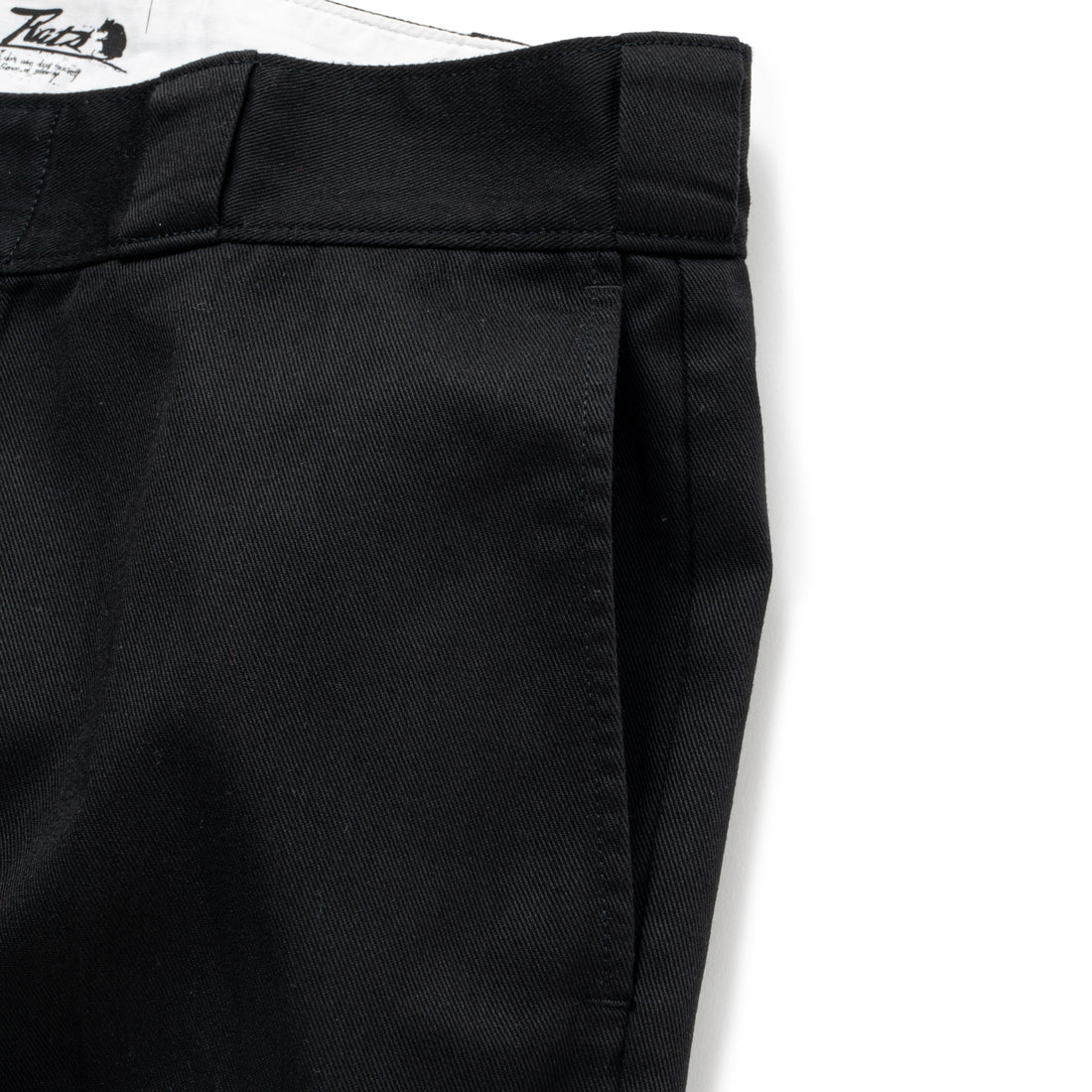 [RATS]T/C WORK PANTS PRINT/BLACK