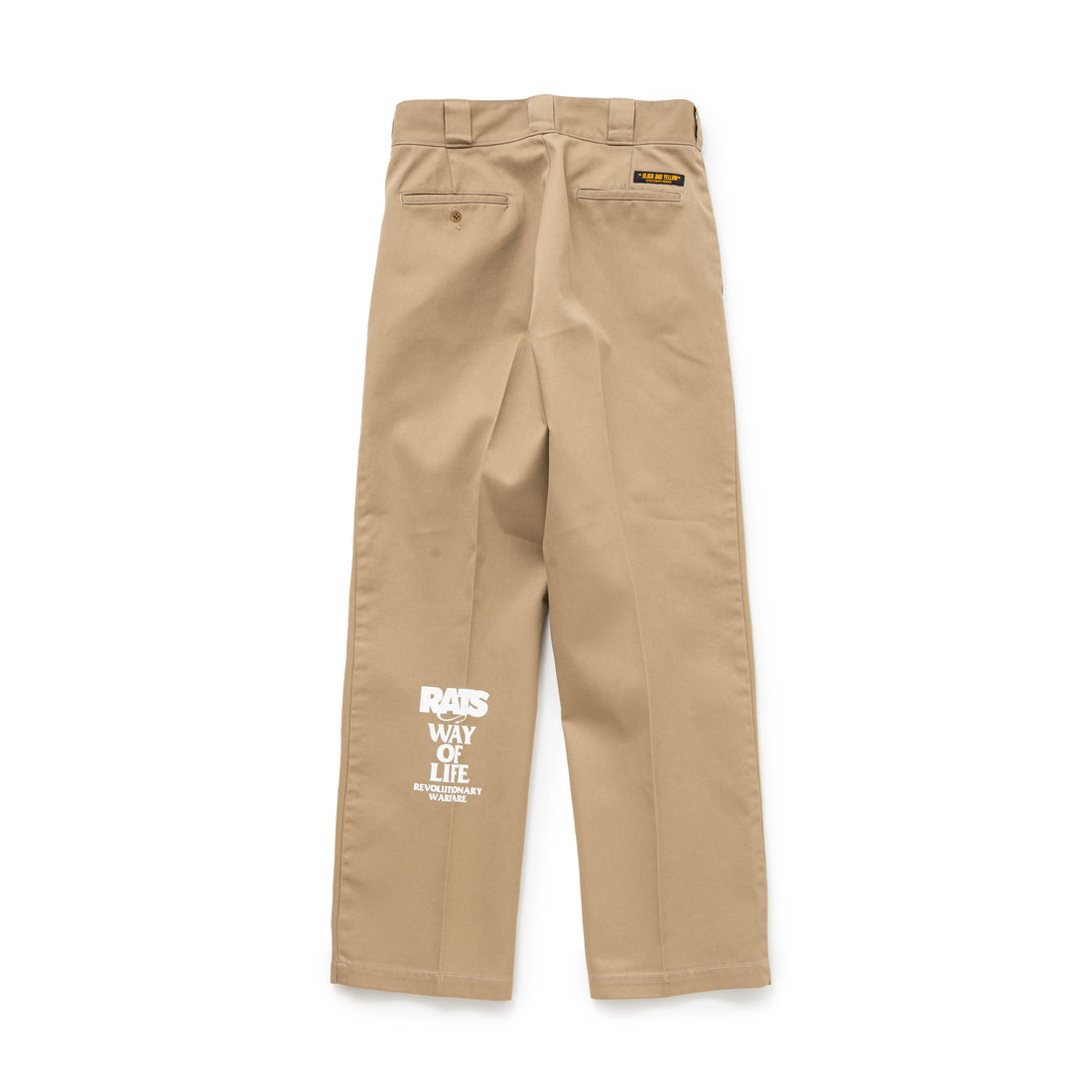 [RATS]T/C WORK PANTS PRINT/BEIGE