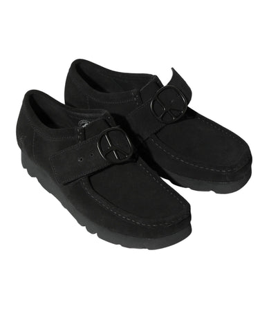 [NEEDLES]Wallabee - Peace Buckle/BLACK(QV452)