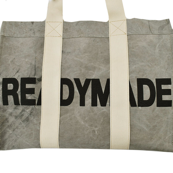 READYMADE EASY TOTE LARGE ホワイト - トートバッグ