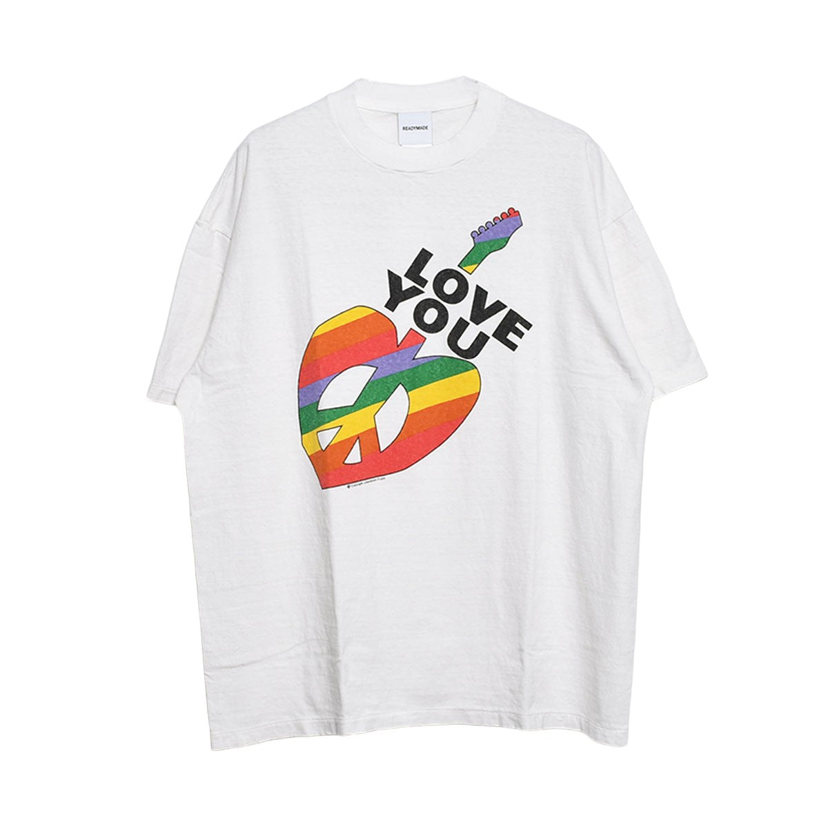 READYMADE]SS T-SHIRT PEACE/WHITE(RE-CO-WH-00-00-274) – R&Co.