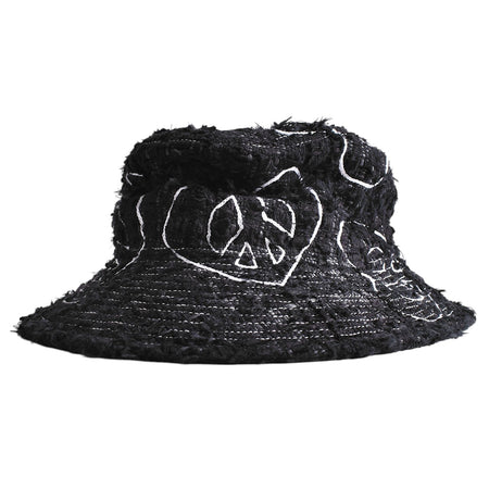 [READYMADE]TWEED BUCKET HAT/BLACK(RE-TW-BK-00-00-292)