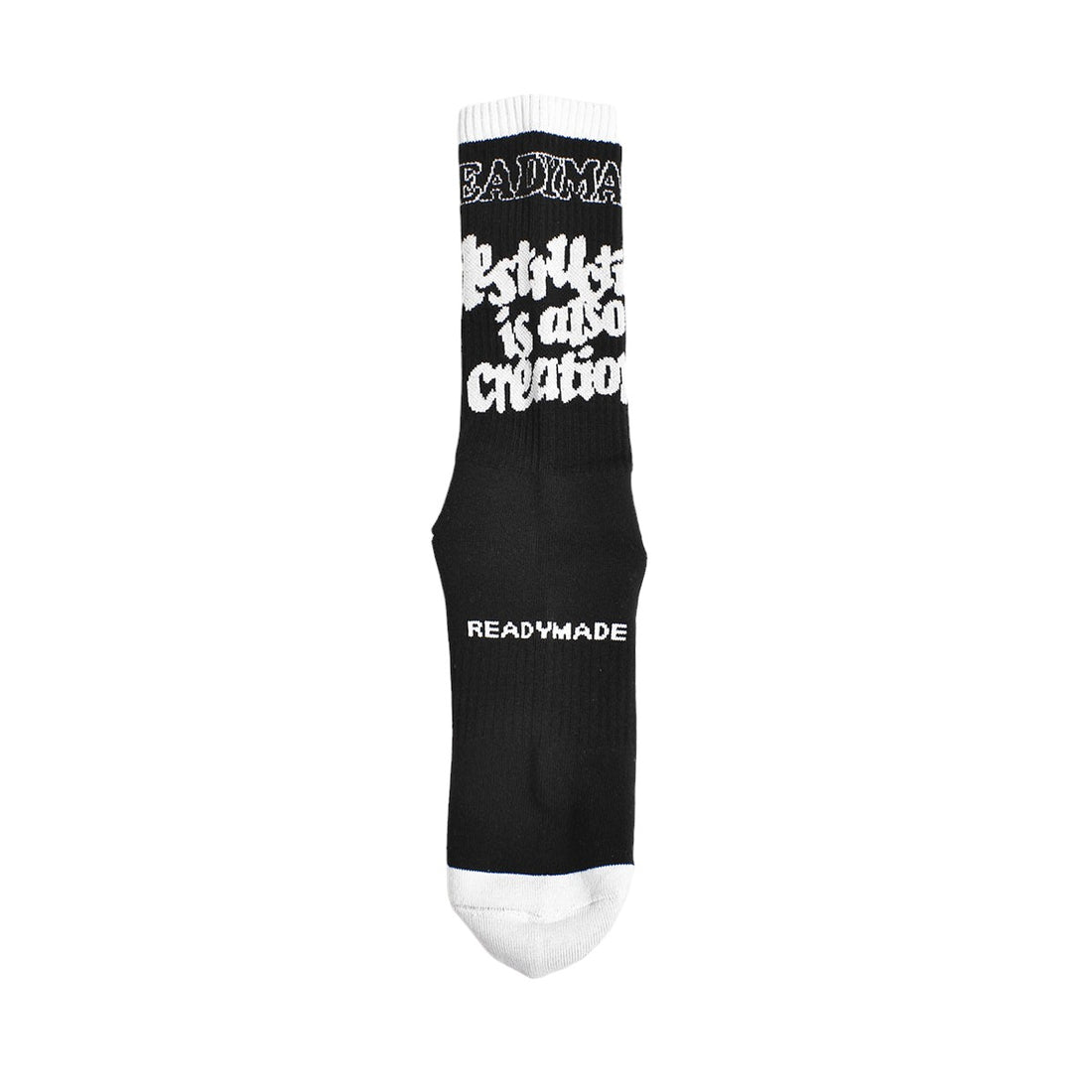 [READYMADE]SOCKS DESTRUCTION/BLACK(RE-UW-BK-00-00-15)