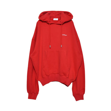 [Off-White]3D LOGO OVER HOODIE/RED(OMBF24-RTW0158)