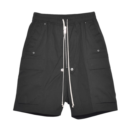 [Rick Owens]CARGOBELA SHORTS/BLACK(RU01E5360TE)