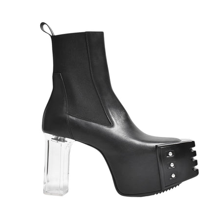 [Rick Owens]GRILLED KISS/BLACK/CLEAR(RU01E5825LOOGR0)