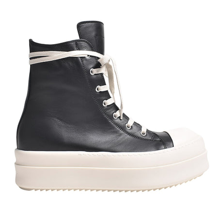 [Rick Owens]MEGA BUMPER SNEAKS/BLACK/MILK/MILK(RU01E5859LCO)