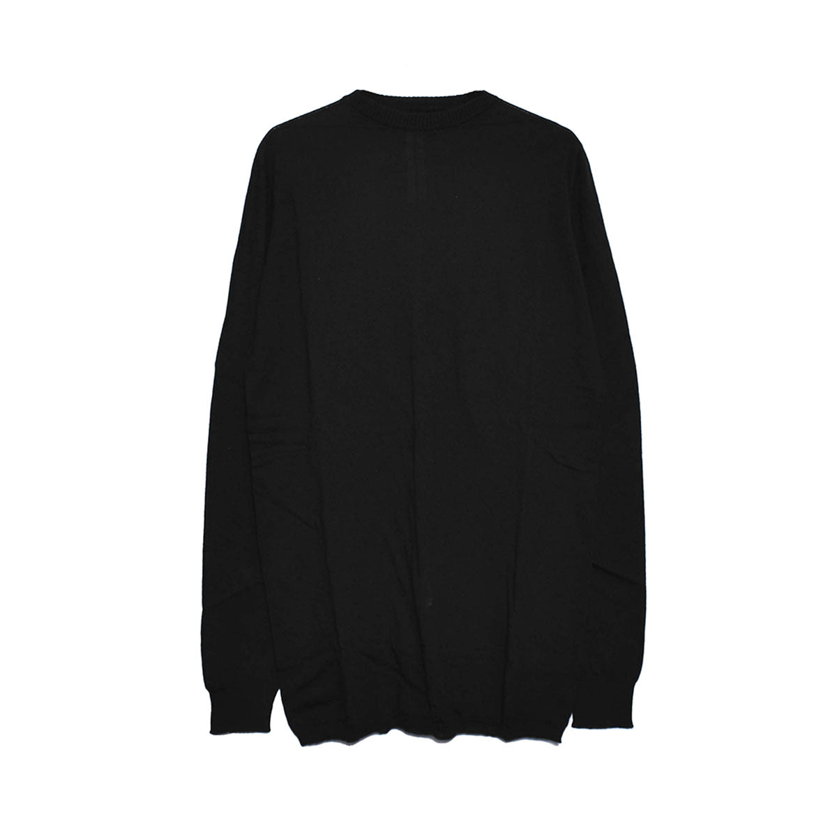 Rick Owens]OVERSIZED ROUND NECK/BLACK(RU02C7627M) – R&Co.