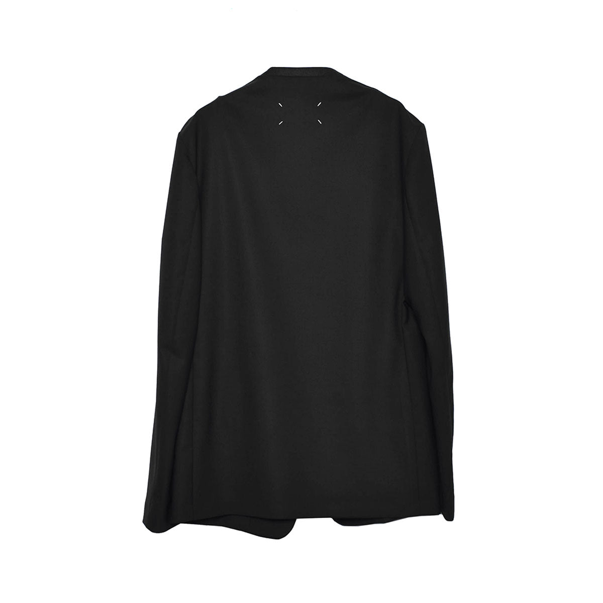 Maison Margiela]NO COLLAR JACKET/BLACK(S50BN0447-S44330) – R&Co.