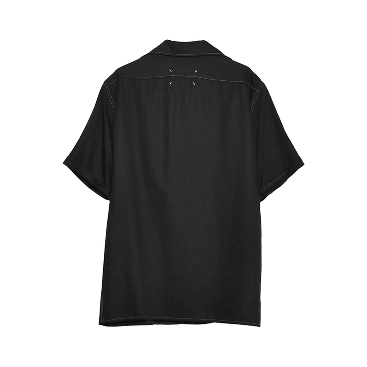 Maison Margiela]SHORT-SLEEVED SHIRT/BLACK(S50DR0003-S60495) – R&Co.