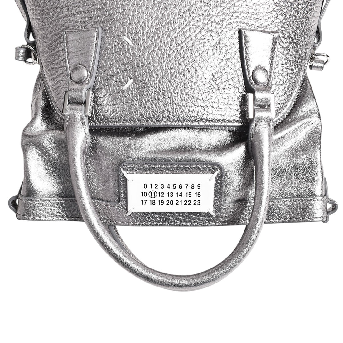 [Maison Margiela]5AC CLASSIQUE MICRO BAG/SILVER(S56WG0081-P6749)