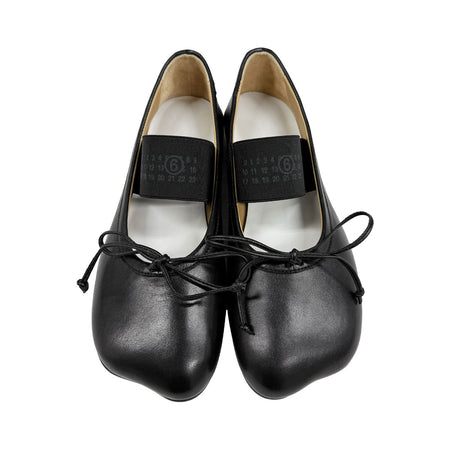 [MM6 Maison Margiela]BALLET SHOE/BLACK(S59WZ0099-P3628)