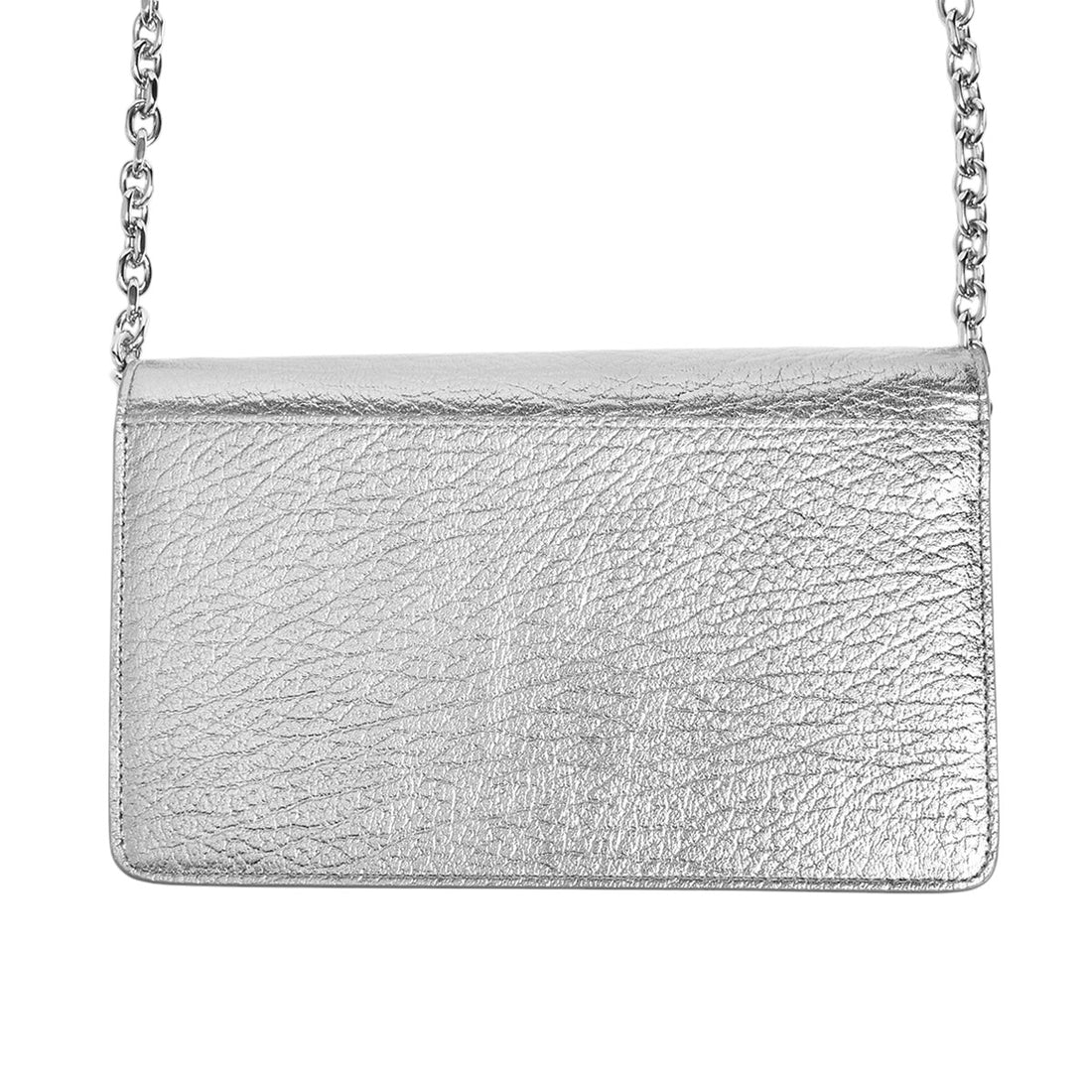 [Maison Margiela]WALLET ON CHAIN  MEDIUM/SILVER(SA3UI0008-P6749)