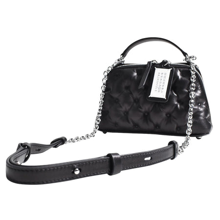 [Maison Margiela]Glam Slam Trapezoid Bag/BLACK(SB1WG0065-P6434)