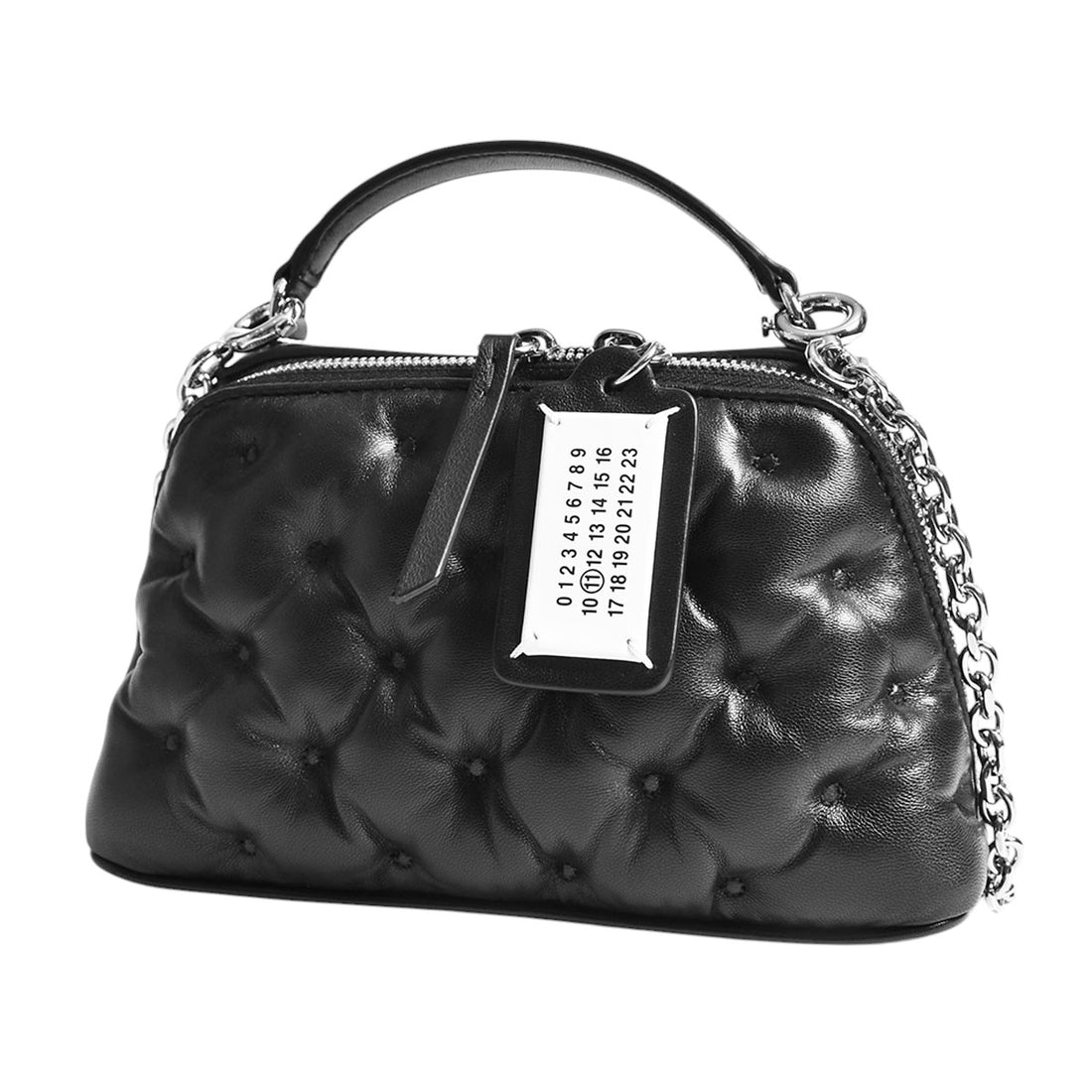 [Maison Margiela]Glam Slam Trapezoid Bag/BLACK(SB1WG0065-P6434)