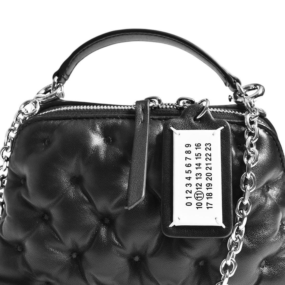 [Maison Margiela]Glam Slam Trapezoid Bag/BLACK(SB1WG0065-P6434)