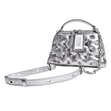 [Maison Margiela]Glam Slam Trapezoid Bag/SILVER(SB1WG0065-P6800)