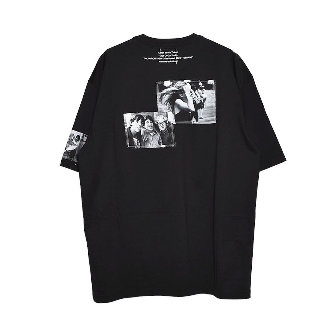 【TAKAHIRO MIYASHITA TheSoloIst】oversized s/s tee./BLACK(sc.0009AW24)