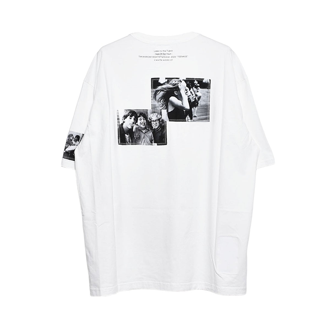 【TAKAHIRO MIYASHITA TheSoloIst】oversized s/s tee./WHITE(sc.0009AW24)