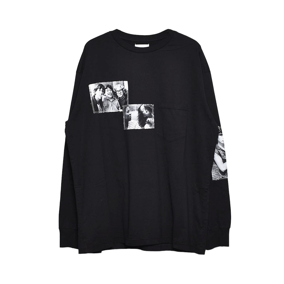 【TAKAHIRO MIYASHITA TheSoloIst】oversized l/s tee./BLACK(sc.0011AW24)