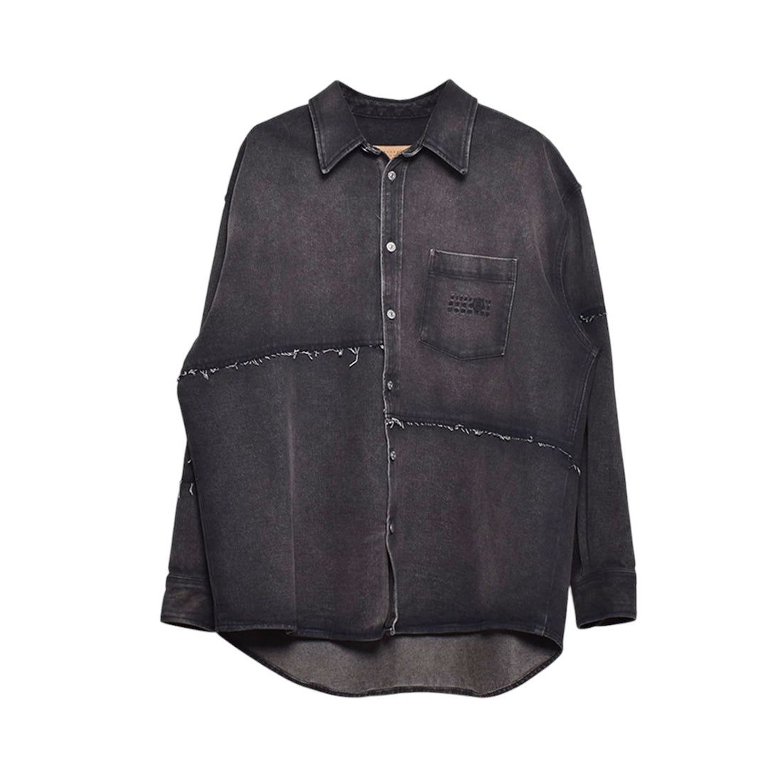 [MM6 Maison Margiela]CAMICIE A MANICHE LU/GRAY(SH2DT0009-S30848)