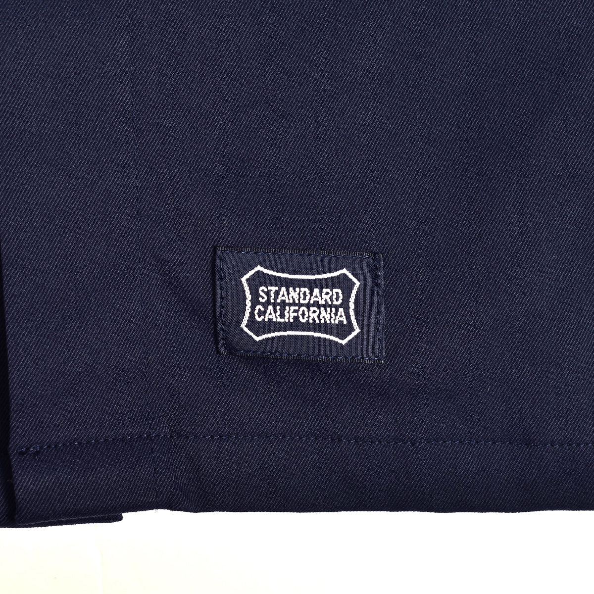 STANDARD CALIFORNIA]SD Logo Patch Easy Work Shirt Long Sleeve/NAVY ...