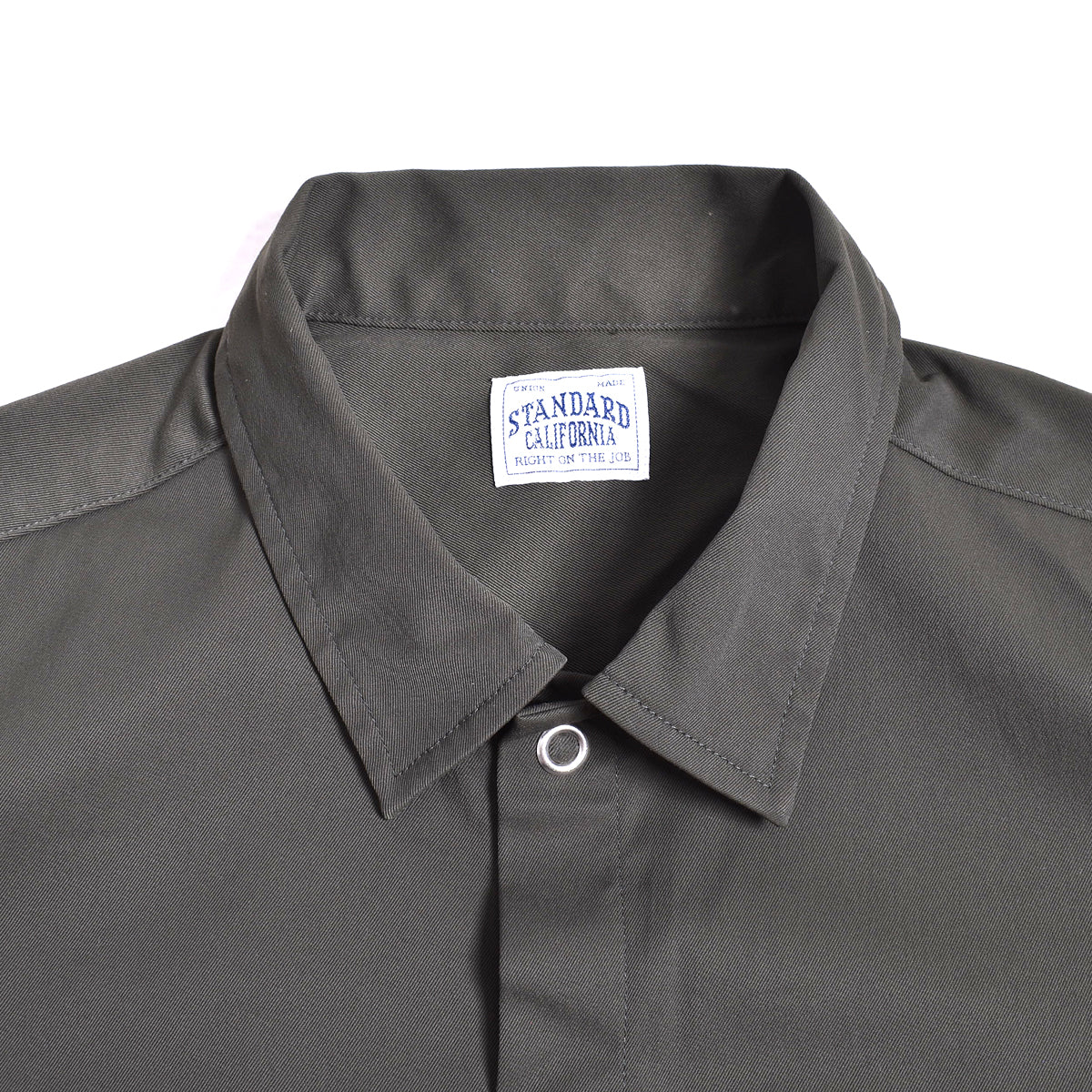 STANDARD CALIFORNIA]SD Logo Patch Easy Work Shirt Long