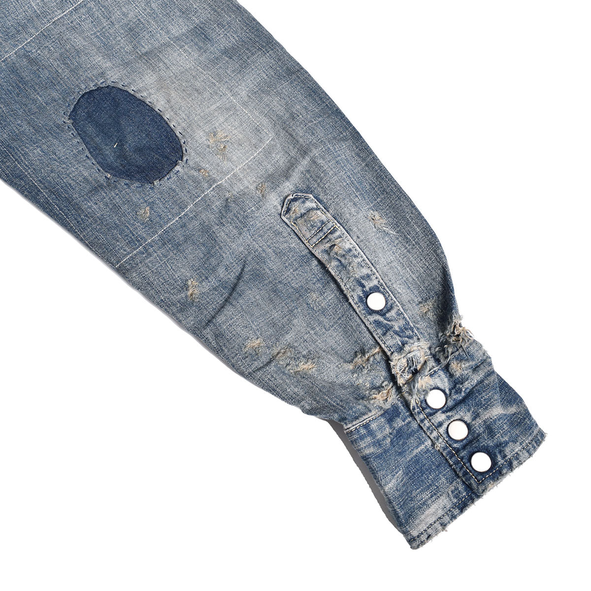 SAINT MICHAEL]DENIM SHIRT/DENIM/BLUE(SM-A23-0000-015) – R&Co.