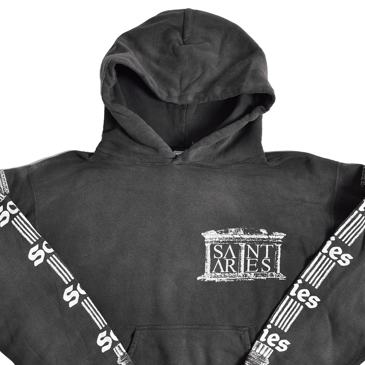 SAINT MICHAEL]ARS_CRW HOODIE/ST ARIES/BLACK(SM-A23-0000-C03) – R&Co.