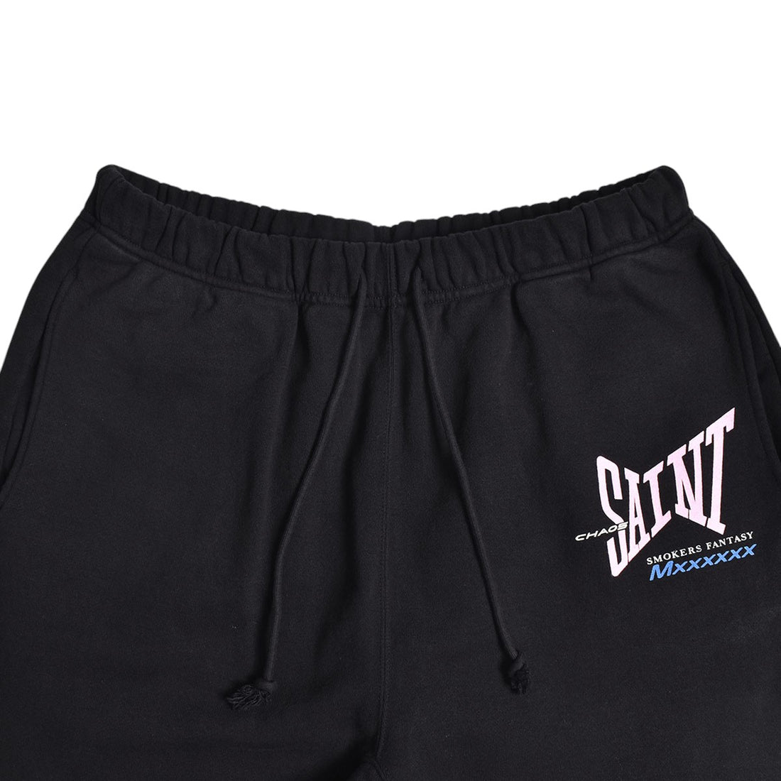 [SAINT Mxxxxxx]SWEAT PANTS/RIBON SAINT/BLACK(SM-HR8-0000-056)