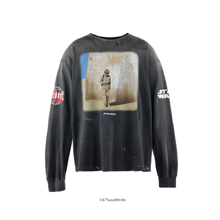 [SAINT Mxxxxxx]SW_LS TEE/DARTHVADER/BLACK(SM-HR8-0000-C64)